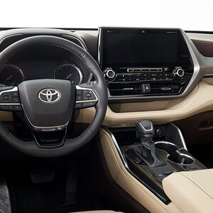 2020 Toyota Highlander Dashboard