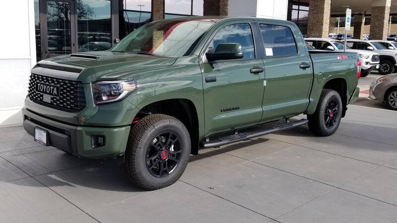 Forest Green Toyota Tundra