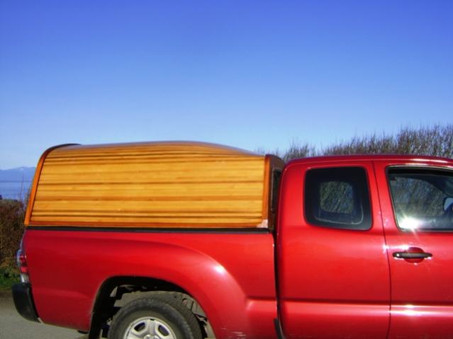 Image result for cedar strip truck cap