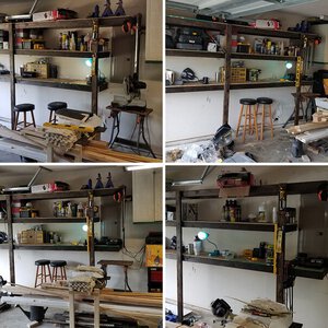 Workshop Shelves Project
