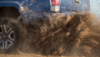 2016 Toyota Tacoma Throwing Dirt
