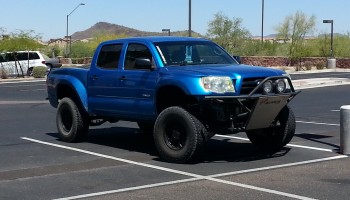 Don't Just Sit There! Start Lifted Off-Road Toyota Tacoma