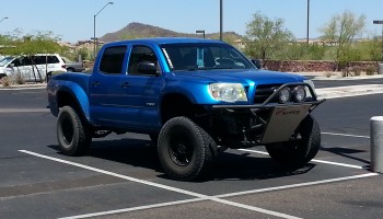 Lifted Off-Road Toyota Tacoma And Love Have 4 Things In Common