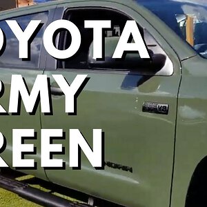 2020 Toyota Tundra TRD PRO in Army Green