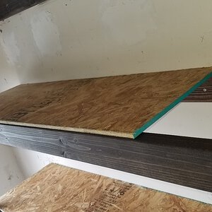 Using OSB for Garage Shelve Deck